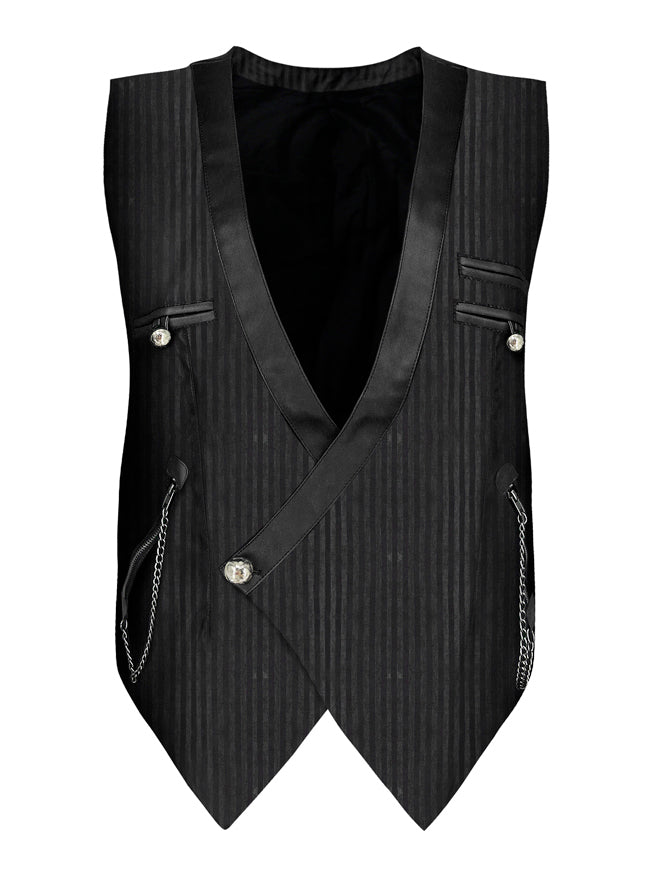 Men's Steampunk Victorian Renaissance Waistcoat Vest Business Suit Ves –  Charmian