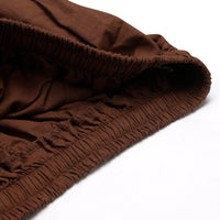 Charmian Vintage Piraten Renaissance Mittelalter Klassisch Braun Hose
