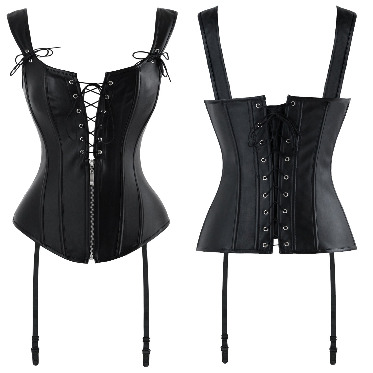 Corsetto classico in raso overbust autentico con pizzo. Corsetto con s - Authentic Corsetto classico in raso overbust autentico con pizzo. Corsetto con s - Authentic