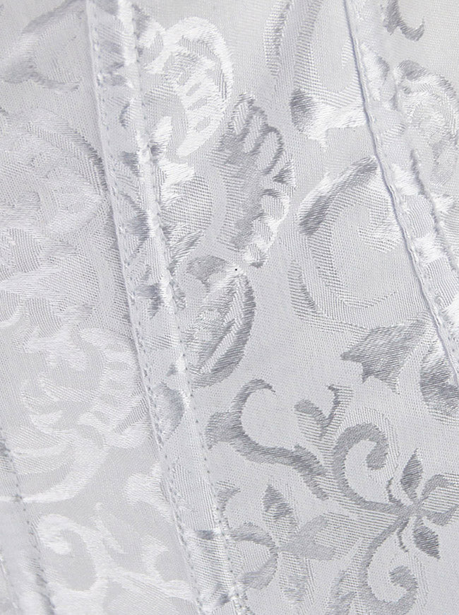 Vintage Brocade Strapless Overbust Corset