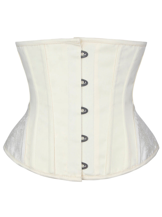Women's Vintage 14 Steel Boned Waist Training Bridal Underbust Corset