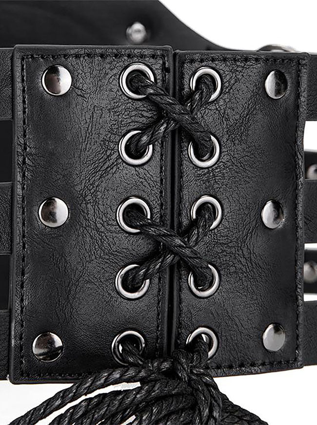 Mens Medieval Viking Belt Detail View
