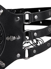 Wide Medieval Belt Costume Accessories Detail View