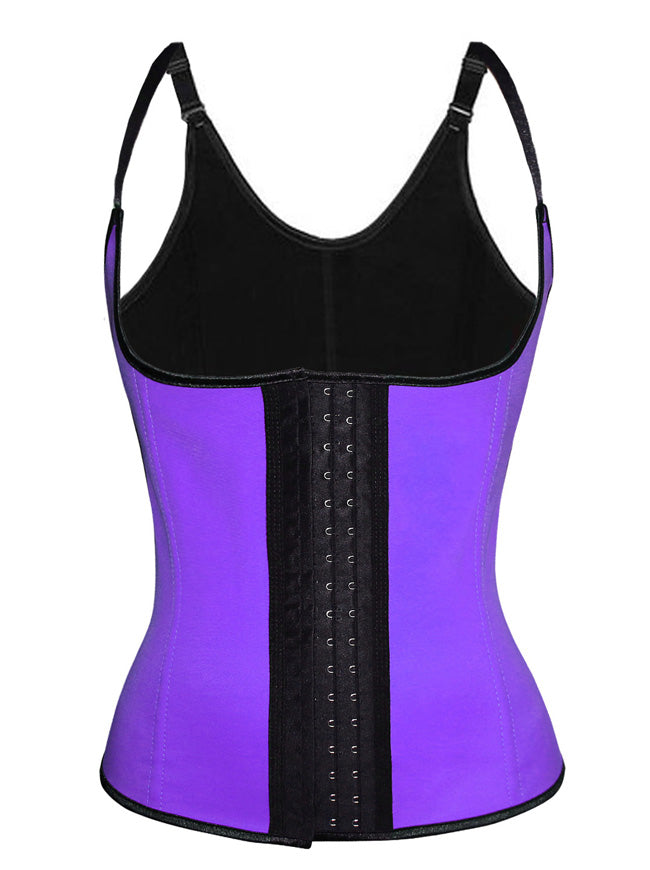Purple Latex Underbust Waist Training