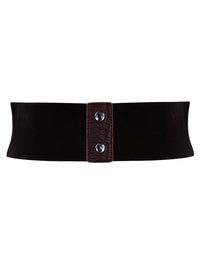 Gothic Victorian Faux Leather Rivet Accents Steampunk Accessories Belt