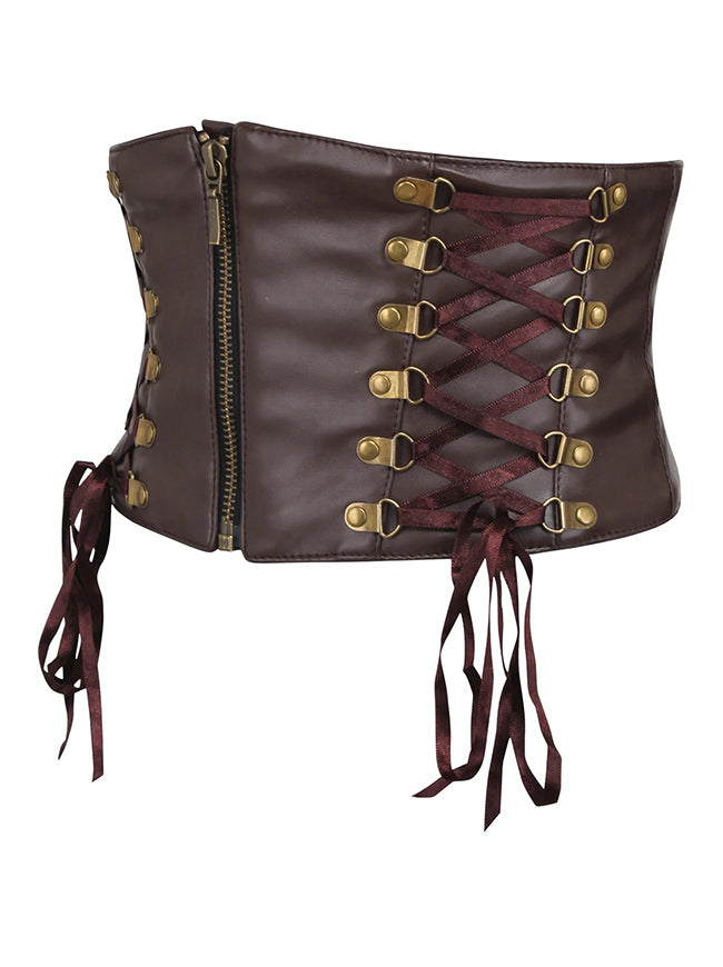 Punk Adjustable Decorative Belt for Women Cosplay Side View