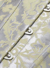 Woman Vintage Push Up Jacquard Corset Top Detail View