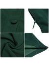 Elegant Bow Tie Dress with Sleeve Detail View