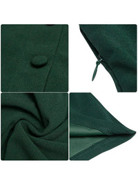 Elegantes Kleid mit Schleife und Ärmel-Detailansicht