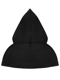 Wicca Hood Gothic Accessories Side View