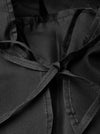Womens Wizard Cape Black Detail View