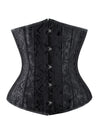 Double Heavy Spiral Steel Boned Underbust Waist Cincher Corset Main Image