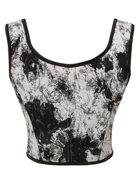 Vintage Corset Vest for Women Detail View