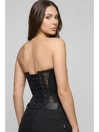 Strapless Lingerie Corset Shapewear for Women Back View