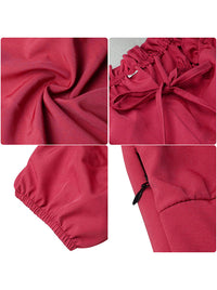 Ren Faire Costume Dress Red Detail View