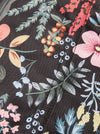 Floral Print Cottagecore Corset Top Detail View