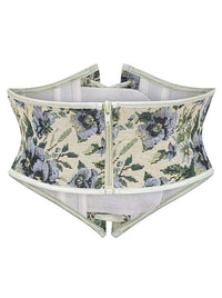 Wide Corset Belt Structured Medieval Times Outfit Detail View