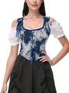 Renaissance Push Up Corset for Women Side View