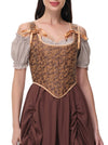 Vintage Renaissance Corset Top Model View