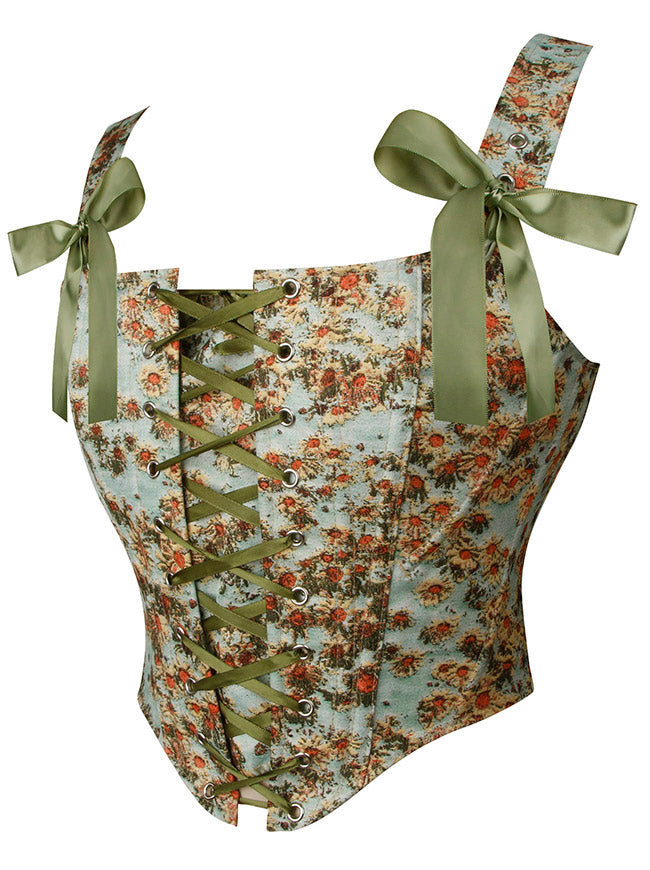Women Bustier Crop Top Side View