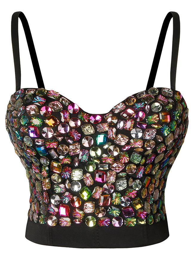 bustier bra top