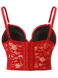 Spaghetti Straps Shiny Halloween Party Top Detail View