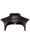 Steampunk Gothic Costume Accessories Leather Jacket Shrug Shoulder Armor Main Image