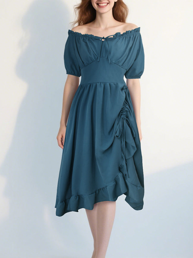 Ren Faire Costume Fantasy Airytale Dress Side View