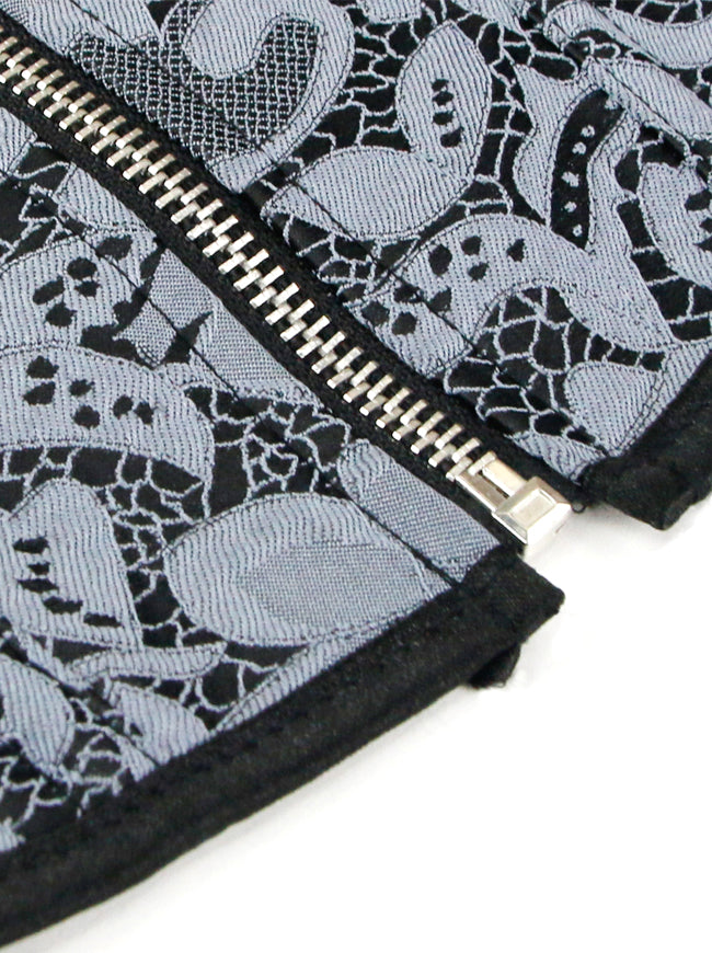 Renaissance Schnürung Vintage Boned Bustier Korsett mit Strumpfbändern