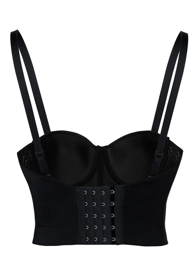carla Biraku bustier tops (Black)
