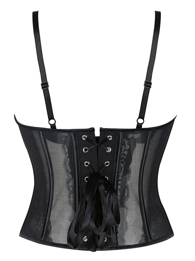 Women Going Out Corset Lingerie Bustier Detail View