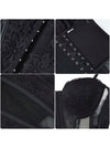 Romantic Mesh Corset Tank Tops Corset Negro Detail View