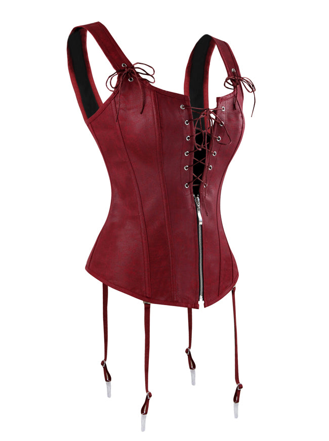 Old Fashion Vintage Schultern Schnürkorsett Bustier Cosplay Kostüm