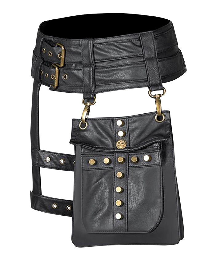 Costume Accessories for Women Adjustable Cosplay Bag Belt Detail View
