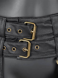 Punk Harness Waist Pouch Rave Accessories Detail View