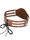 Norse Cosplay Belt for Men LARP Costume Side View
