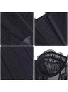 Clear Corset Lace Tops Clubbing Outfits Detail View