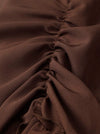 Retro Medieval Steampunk Gothic Layered Skirt Detail View