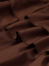 Renaissance Brown Peasant Skirt Detail View
