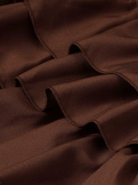 Renaissance Brown Peasant Skirt Detail View