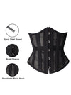 Short Torso Spiral Steel Boned Waist Training Tight Lacing Underbust Corset