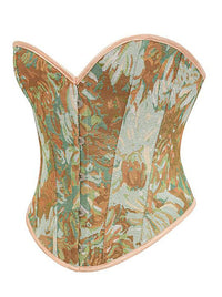 Womens Vintage Strapless Lingerie Corset Bustier Detail View