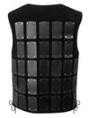 Steampunk Viking Warrior Vest Back View