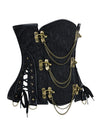 Vintage Retro Heavy Duty Steel Boned Waist Cincher Underbust Corset