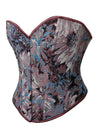 Renaissance Daisy Printed Corset Bustier Back View