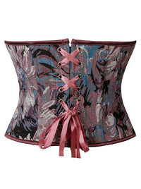 Strapless Victorian Push Up Corset Detail View