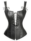 Renaissance Vintage Lace Up Bustier Corset Top Main Image