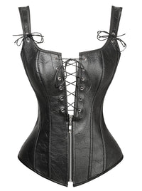 Renaissance Vintage Lace Up Bustier Corset Top Main Image