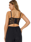 Plus Size Clubwear Bra Crop Top Side View