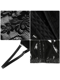 Leather Going Out Tops Club Outfit Detail View